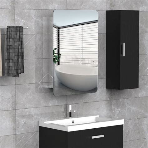 kleankin 18'' x 26''/46cm x 66cm Wall Mount Bathroom Medicine 